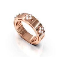 Anneau Golay Femme in Or rosé Diamante 0.17 Ct AFFI04DISR - AFFI04DISR